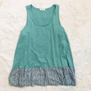 Umgee teal & flora top